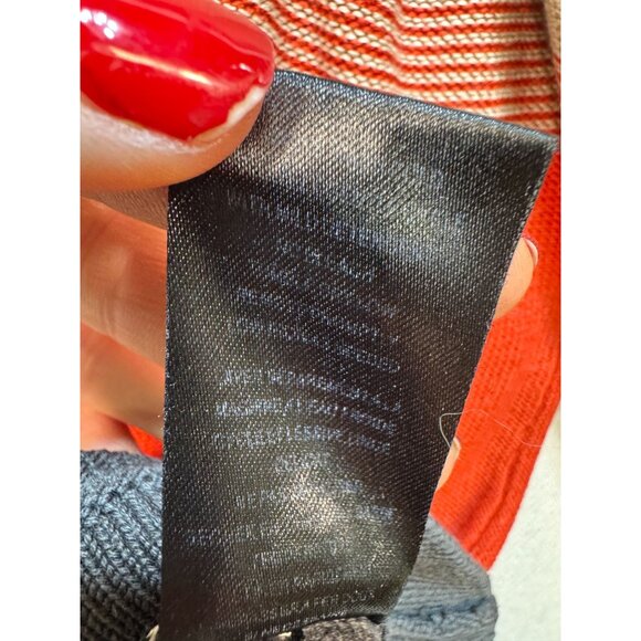 Volcom Mens Corpo Class V Neck Pullover Sweater Long Sleeve Size XL Multi Stripe - Picture 5 of 10